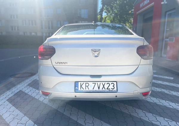 Dacia Logan cena 37999 przebieg: 118741, rok produkcji 2021 z Kraków małe 92